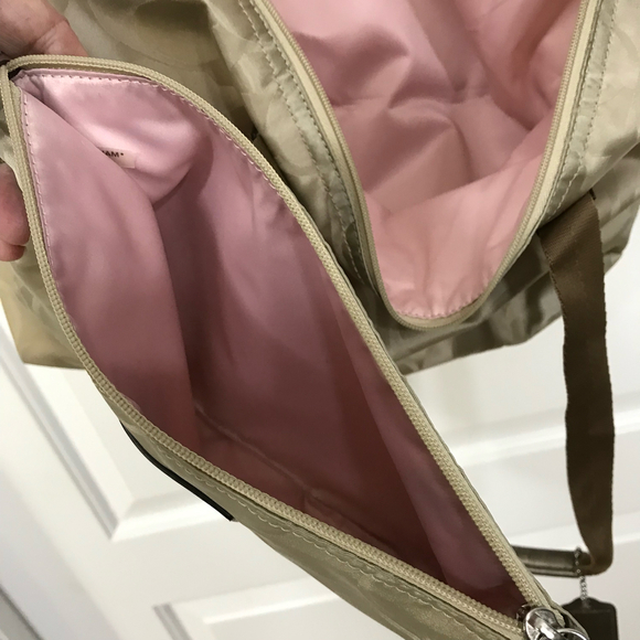 Coach Getaway Nylon Signature Packable Weekender Tote with Pouch (F77321) EUC - Picture 8 of 8